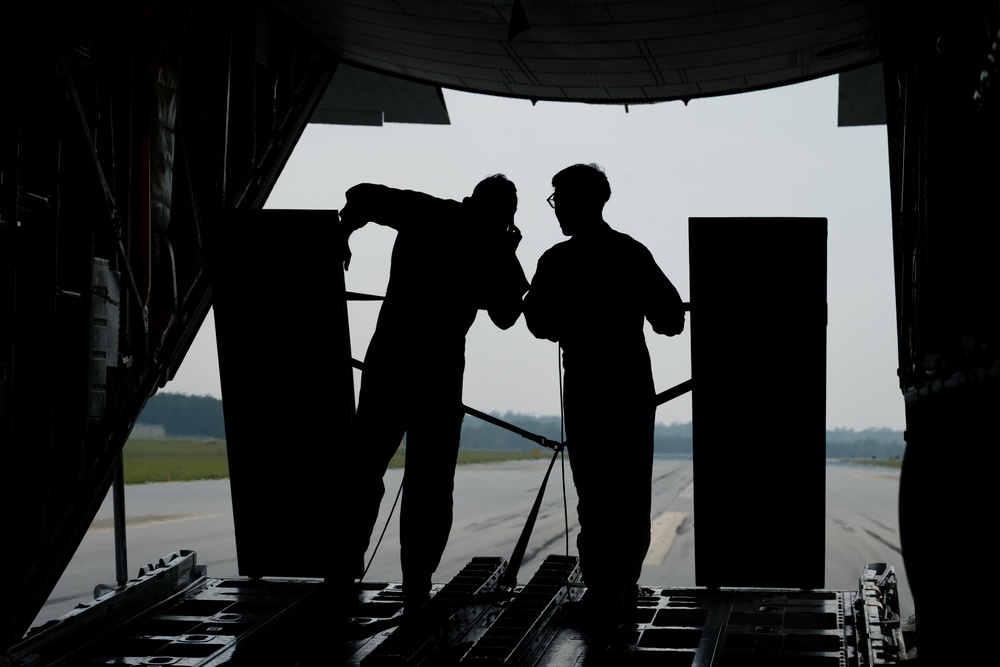 Fleet Battle Problem Exercise with C-130