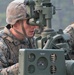 Fort Dix, NJ- The 3 BN 14 Marines conduct live fire artillery exercises.