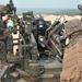 Fort Dix, NJ- The 3 BN 14 Marines conduct live fire artillery exercises.