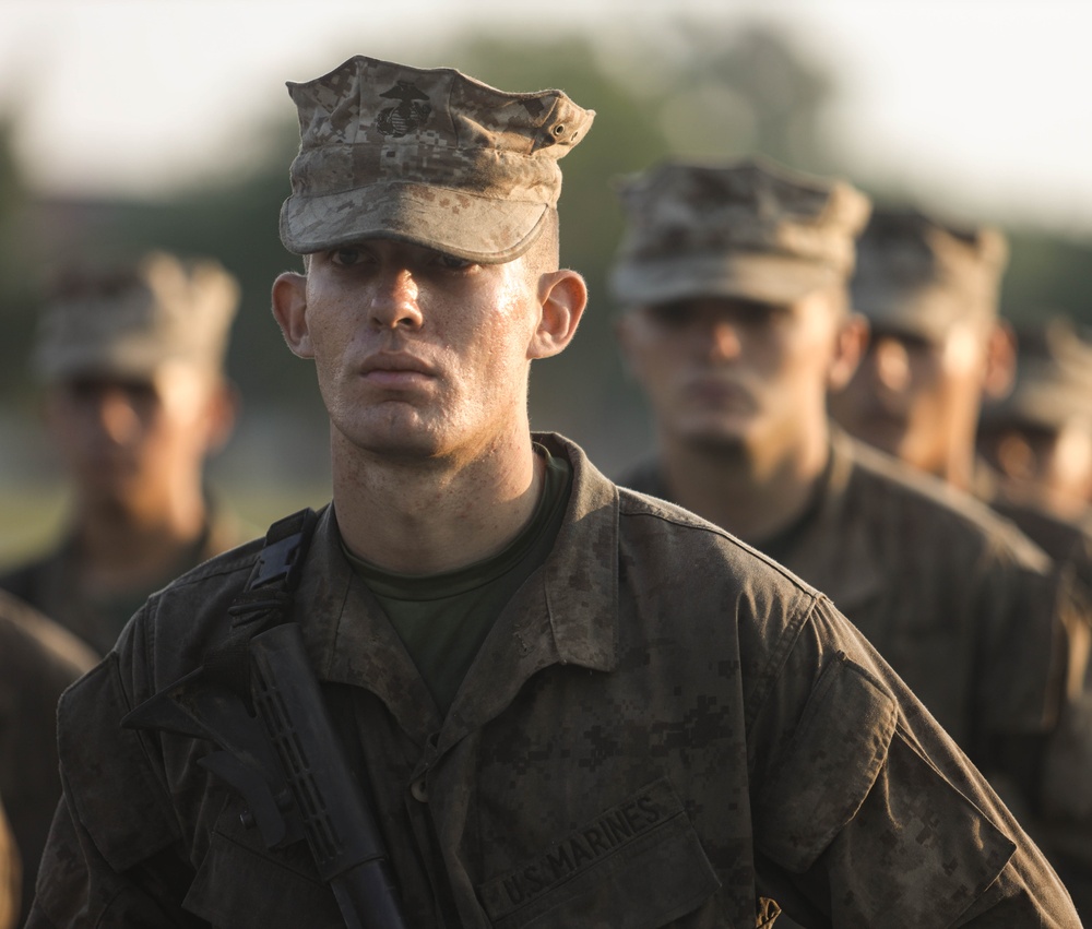 Bravo Company EGA Ceremony