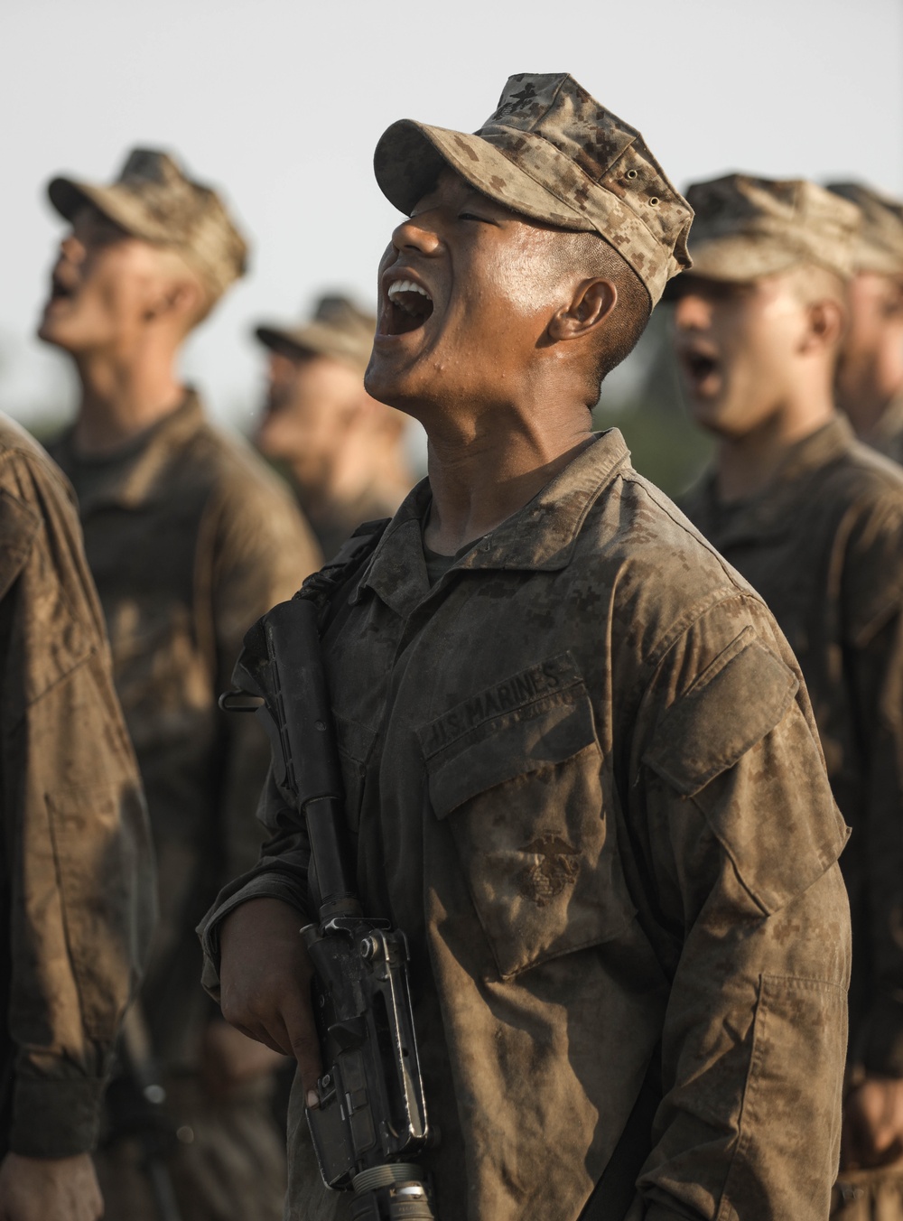 Bravo Company EGA Ceremony