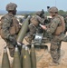 Fort Dix, NJ- The 3 BN 14 Marines conduct live fire artillery exercises.