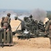 Fort Dix, NJ- The 3 BN 14 Marines conduct live fire artillery exercises.