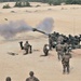 Fort Dix, NJ- The 3 BN 14 Marines conduct live fire artillery exercises.