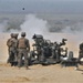 Fort Dix, NJ- The 3 BN 14 Marines conduct live fire artillery exercises.