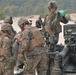 Fort Dix, NJ- The 3 BN 14 Marines conduct live fire artillery exercises.