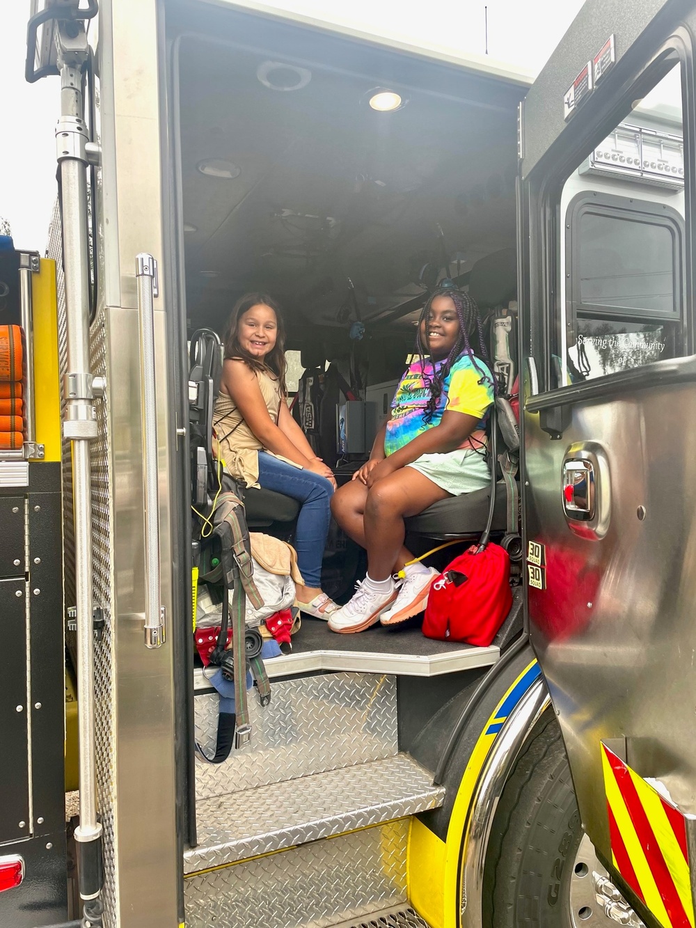 Seabees participate in Touch-a-Truck at Moorpark City Library.