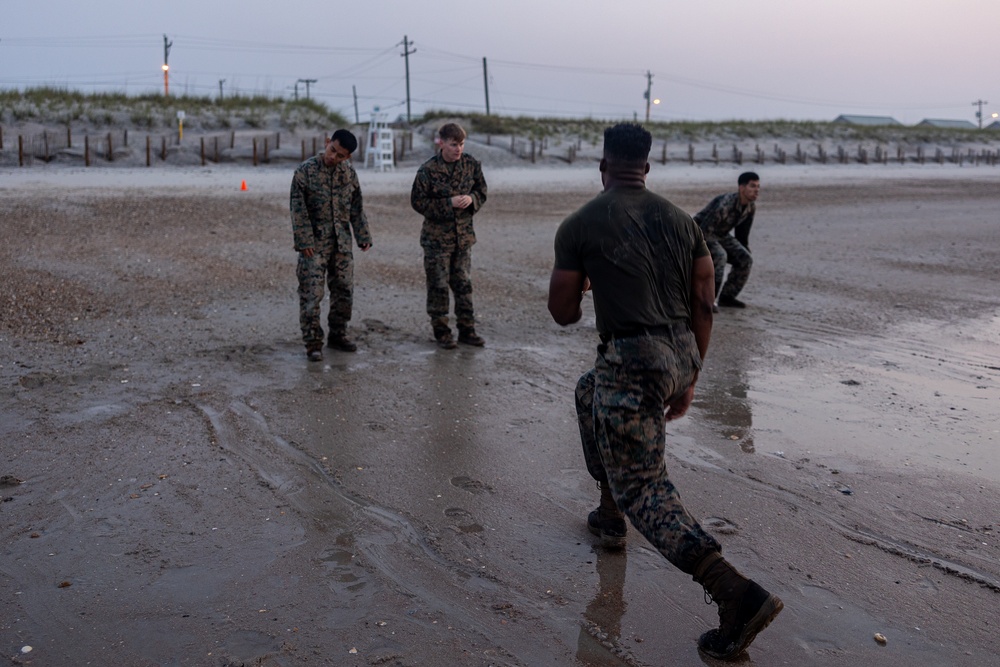 Building Bonds and Strength: Marines with the 26th MEU Train Together on the Beach