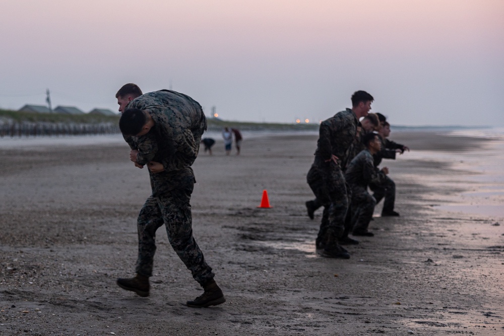 Building Bonds and Strength: Marines with the 26th MEU Train Together on the Beach