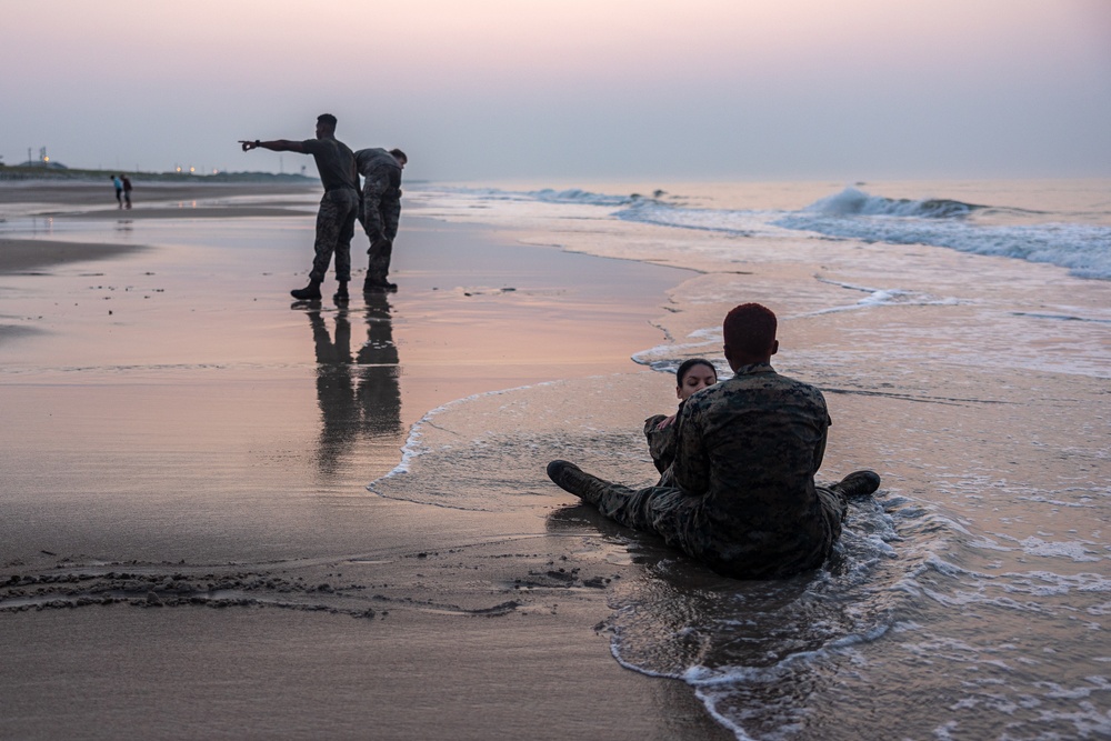 Building Bonds and Strength: Marines with the 26th MEU Train Together on the Beach