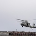 An MH-60S Sea Hawk helicopter Hauls Cargo