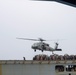 An MH-60S Sea Hawk helicopter Huals Cargo