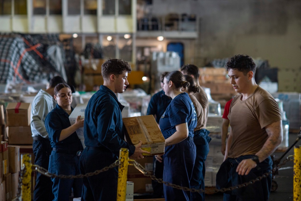 Replenishment At Sea