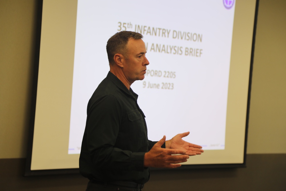 35th Infantry Division Soldiers Learn from Doctrine Experts during Annual Training 2023