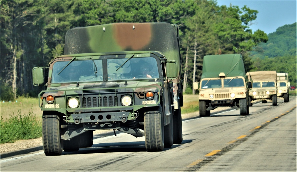 June 2023 training operations at Fort McCoy