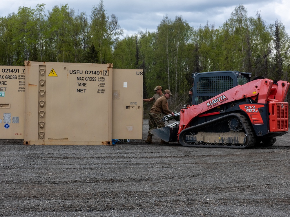 Skid Steer Supports DRBS Stand-up