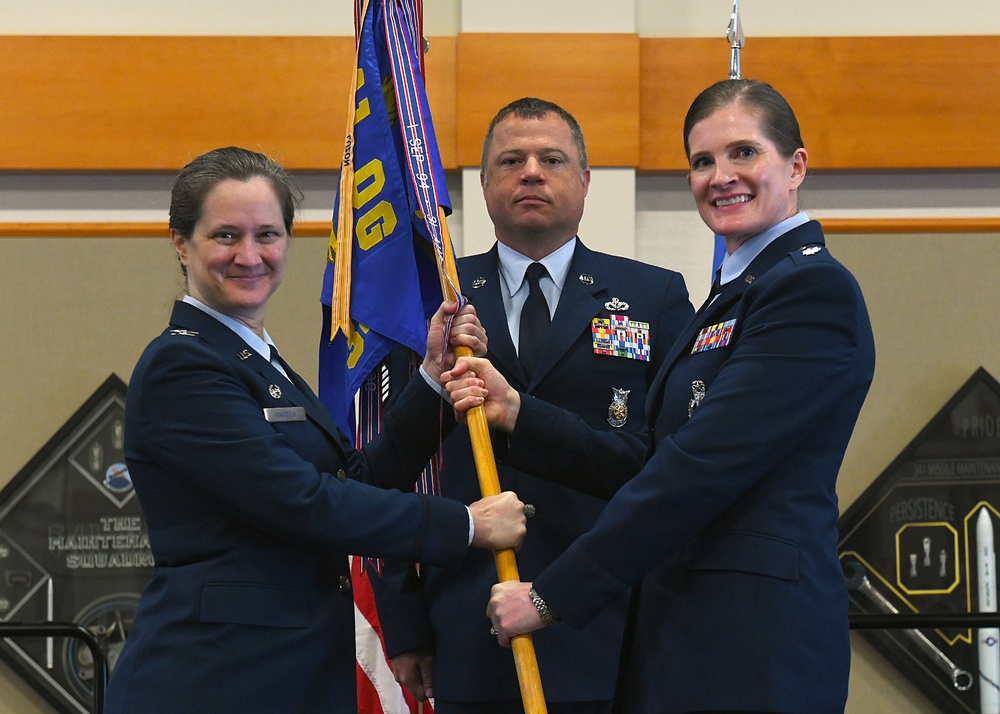 341st Operations Support Squadron change of command