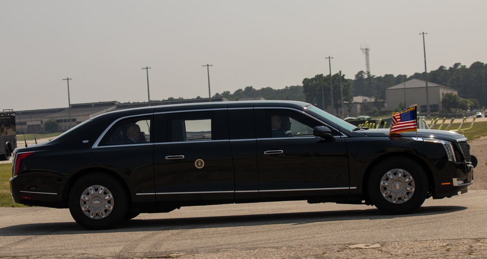 U.S. President Arrival