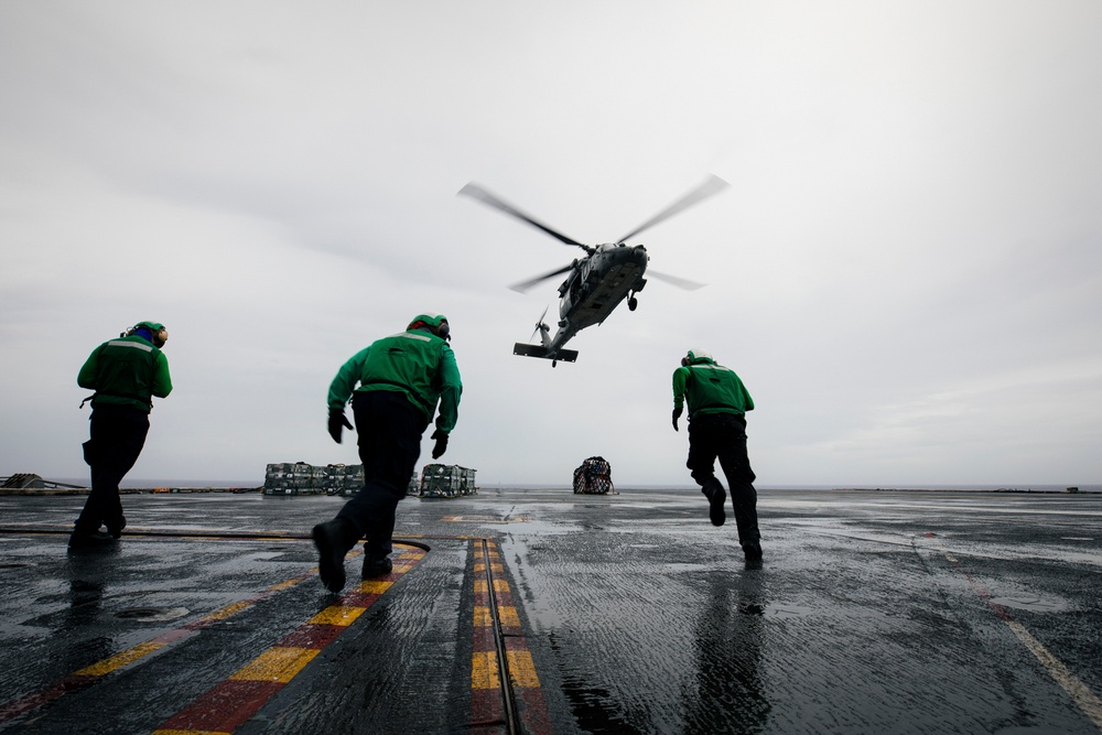 Nimitz Replenistment-At-Sea