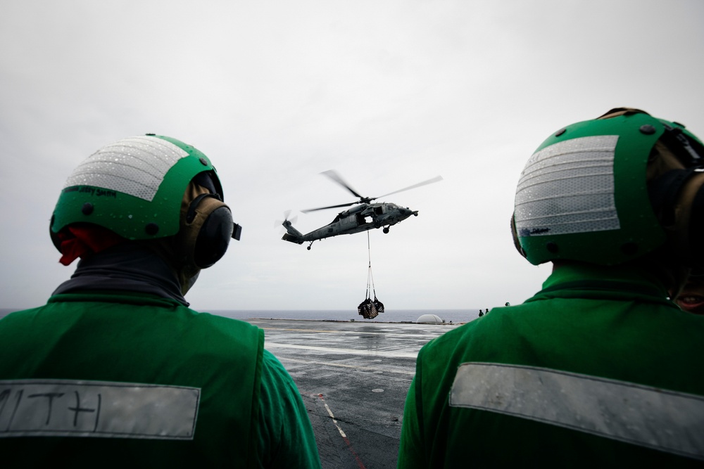 Nimitz Replenistment-At-Sea