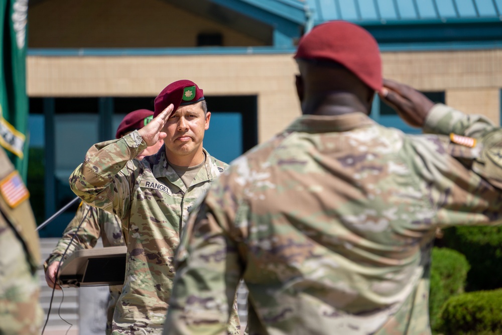 Group Support Battalion, 10th Special Forces Group (Airborne) Change of Command