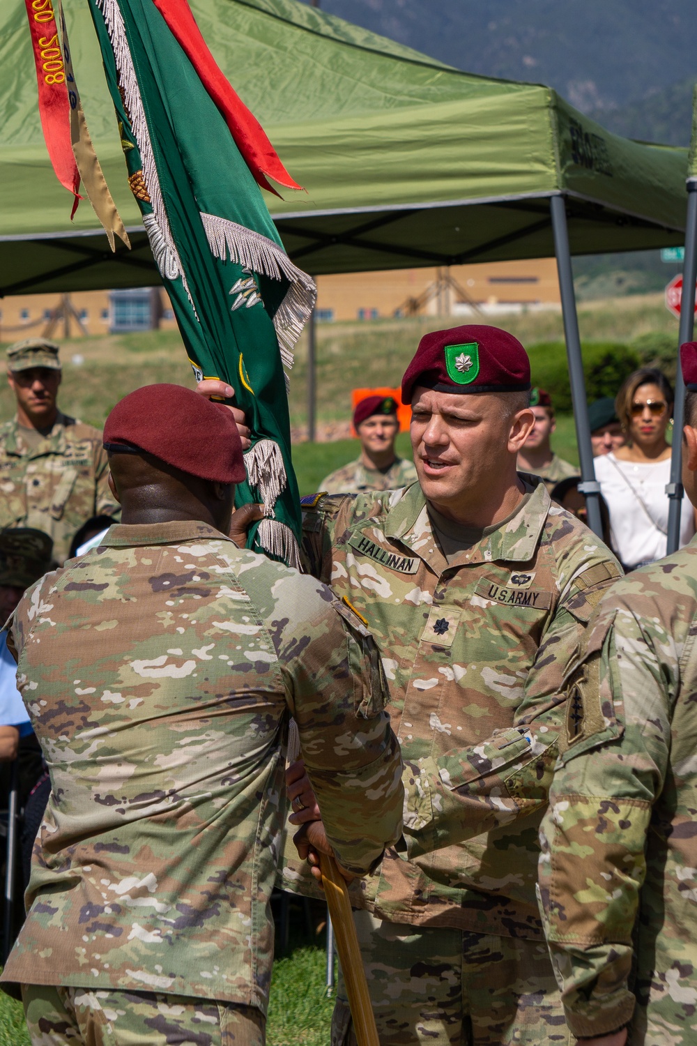 Group Support Battalion, 10th Special Forces Group (Airborne) Change of Command