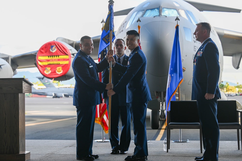 15th Maintenance Squadron Change of Command