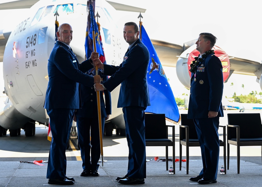 647th FSS Change of Command