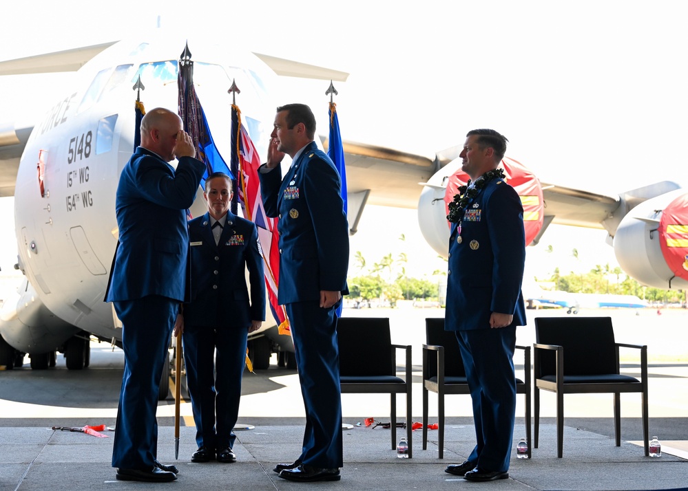 647th FSS Change of Command