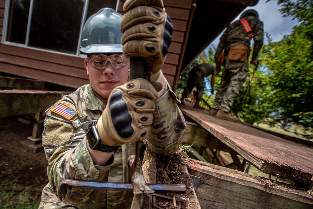 Oklahoma Army National Guard engineers begin Innovative Readiness Training mission in Hawaii