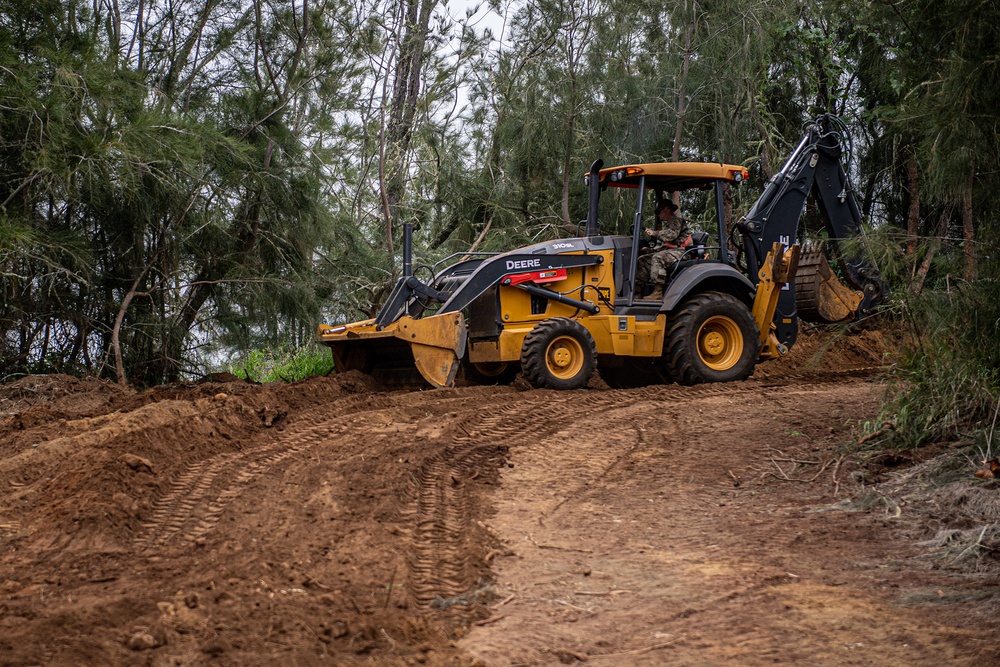 Oklahoma Army National Guard engineers begin Innovative Readiness Training mission in Hawaii