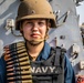 Midshipmen Participate in a Live Fire Exercise During Summer Cruise on USS McFaul