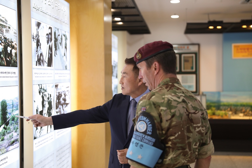 UNC Deputy Commander visits JSA