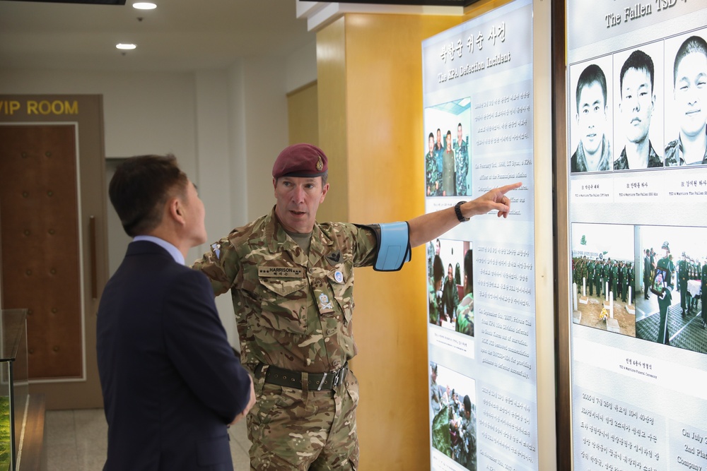 UNC Deputy Commander visits JSA