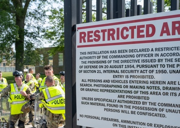 181st SFS defenders conduct civil unrest training