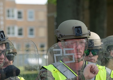 181st SFS defenders conduct civil unrest training