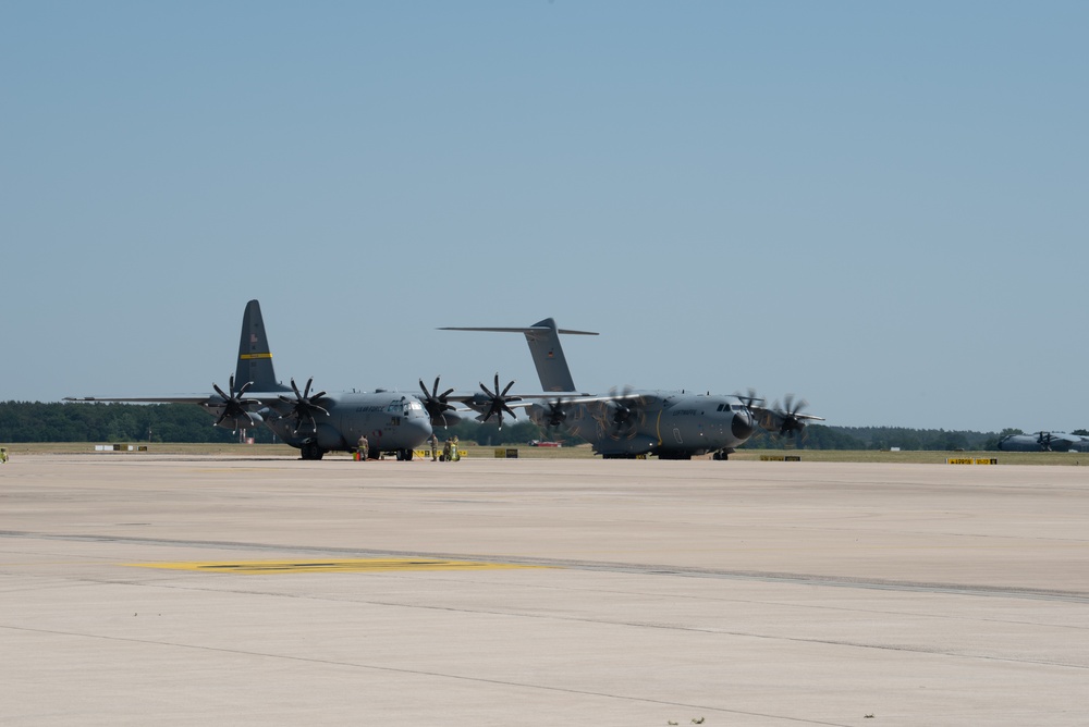 Multiple Air Guard units support Air Defender '23 in Germany