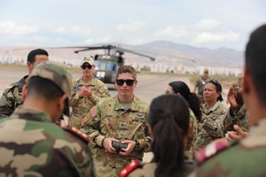 ANA Soldiers Fight Terror and Fire