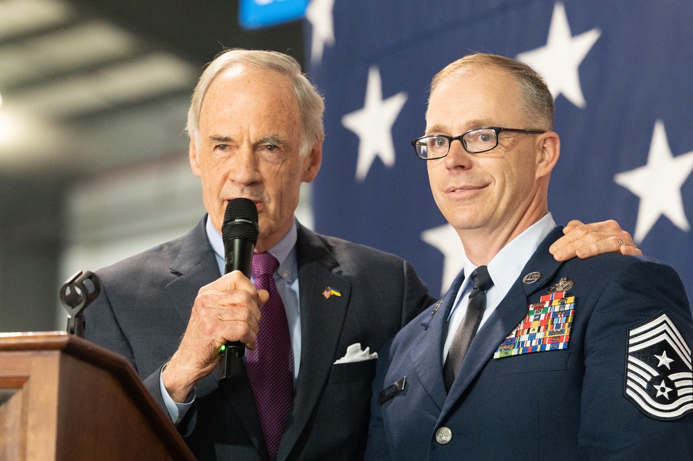 436th Airlift Wing Command Chief Retires