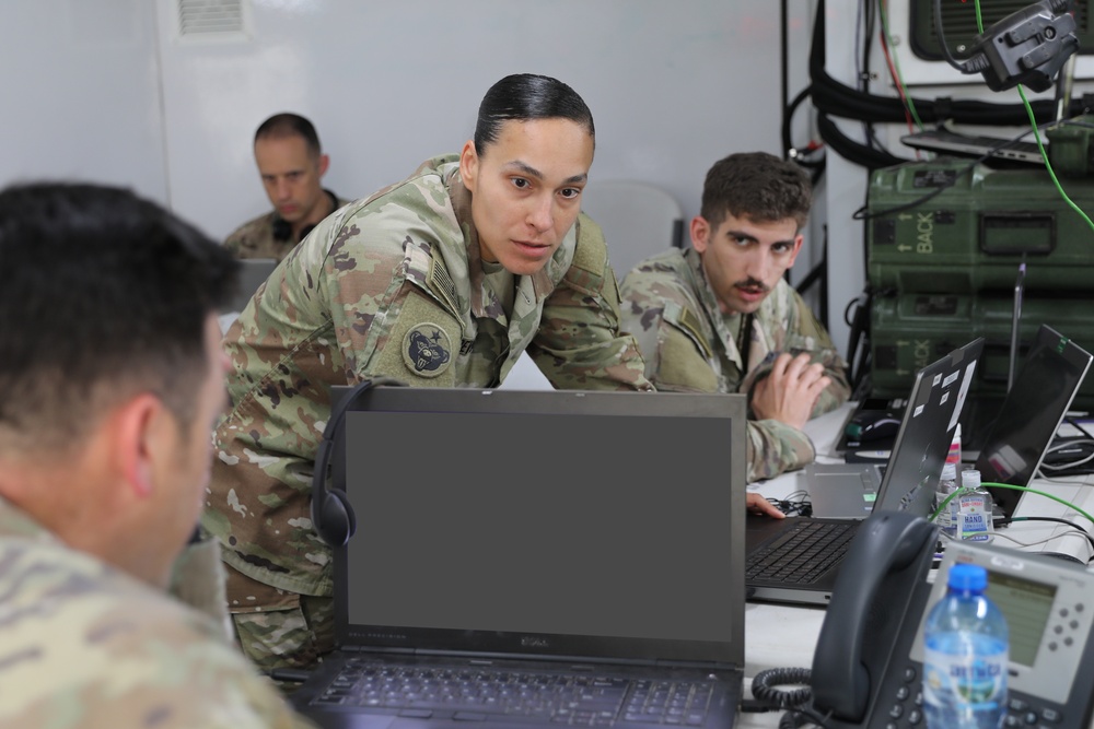 Ivy Division conducts command post exercise with NATO partners