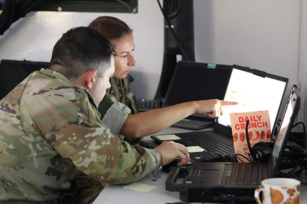 Ivy Division conducts command post exercise with NATO partners