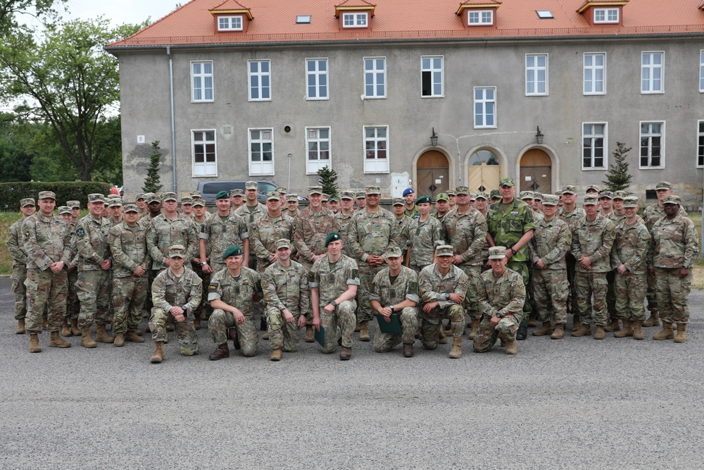 Ivy Division conducts command post exercise with NATO partners