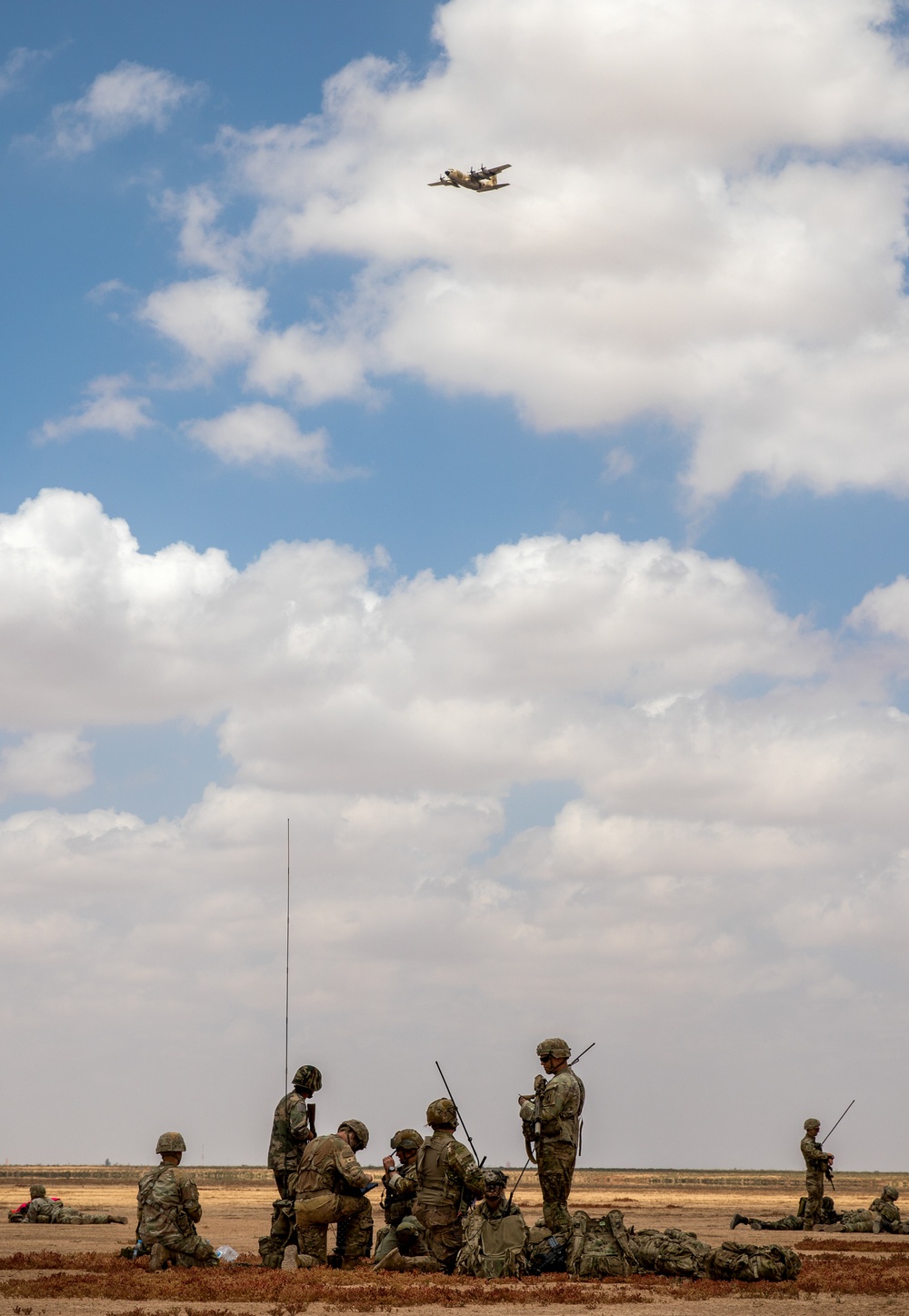 173rd Infantry Brigade Combat Team participates in a Joint Airborne Exercise with Members of the Moroccan Military