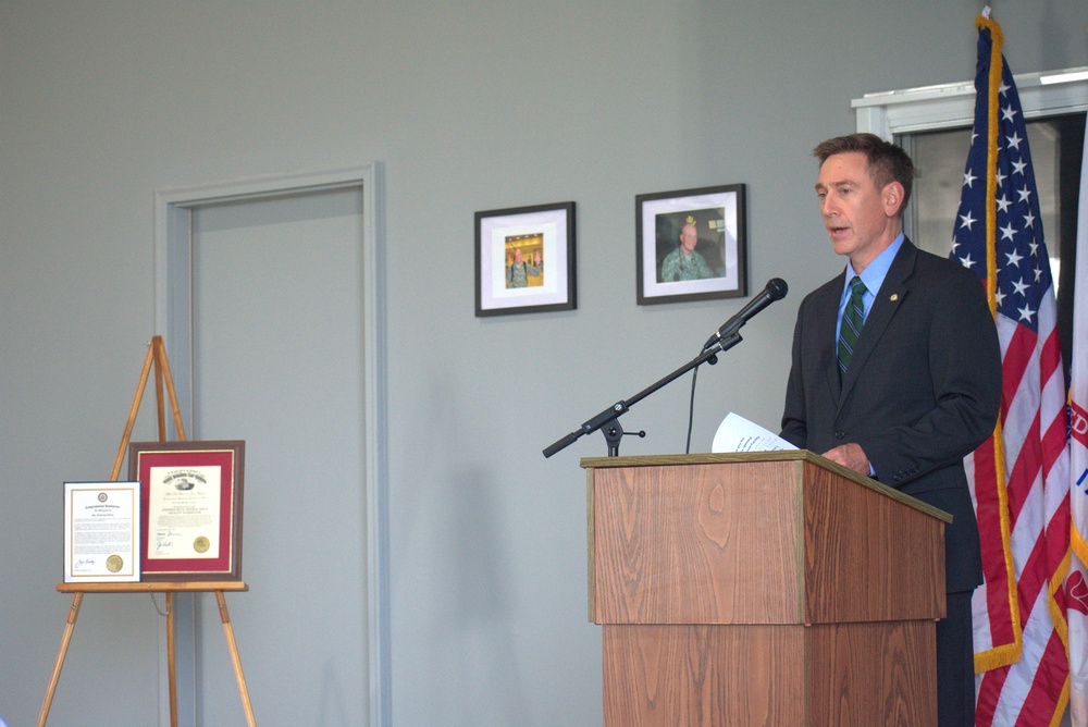 Fallen Civilian Deployer Memorialized at Camp Atterbury