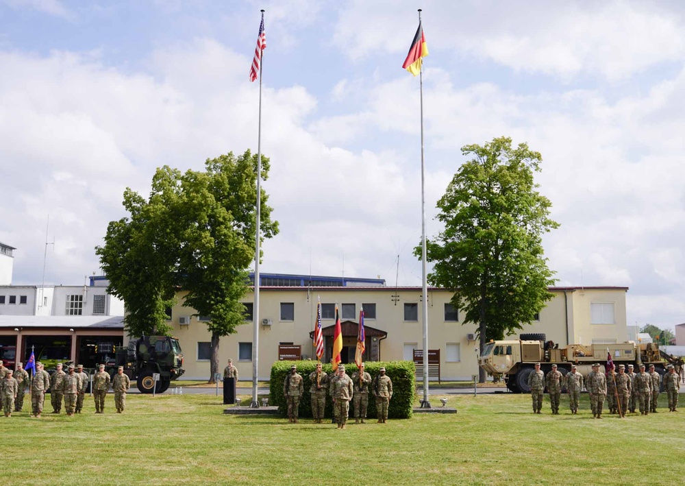 603rd Aviation Support Battalion holds Change of Command Ceremony on Storck Barracks