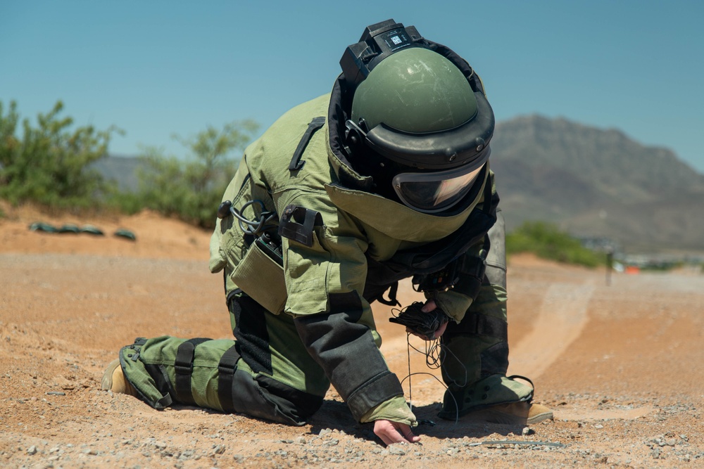 741st EOD unit training