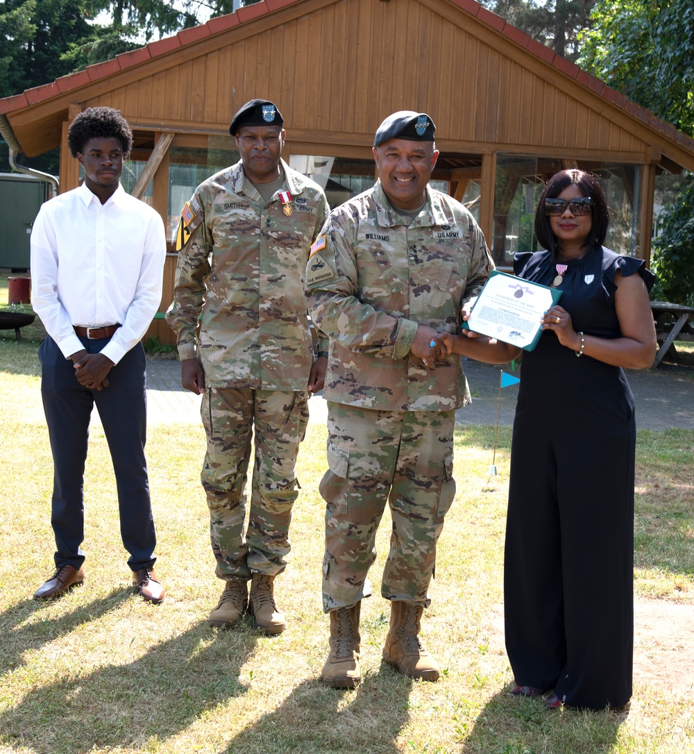 21st Theater Sustainment Command Change of Command