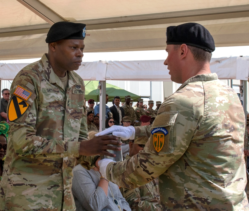 21st Theater Sustainment Command Change of Command