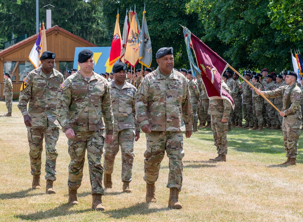 21st Theater Sustainment Command Change of Command