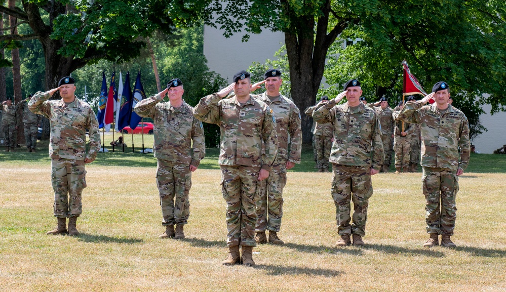 21st Theater Sustainment Command Change of Command